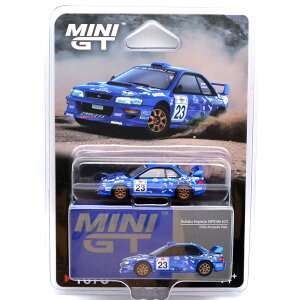 MINI GT 1/64�@SUBARU IMPREZA WRC99 #23 2000 ACROPOLIS RALLY�@�X�o�� �C���v���b�T WRC99 �A�N���|���X�E�����[ 2000 #23