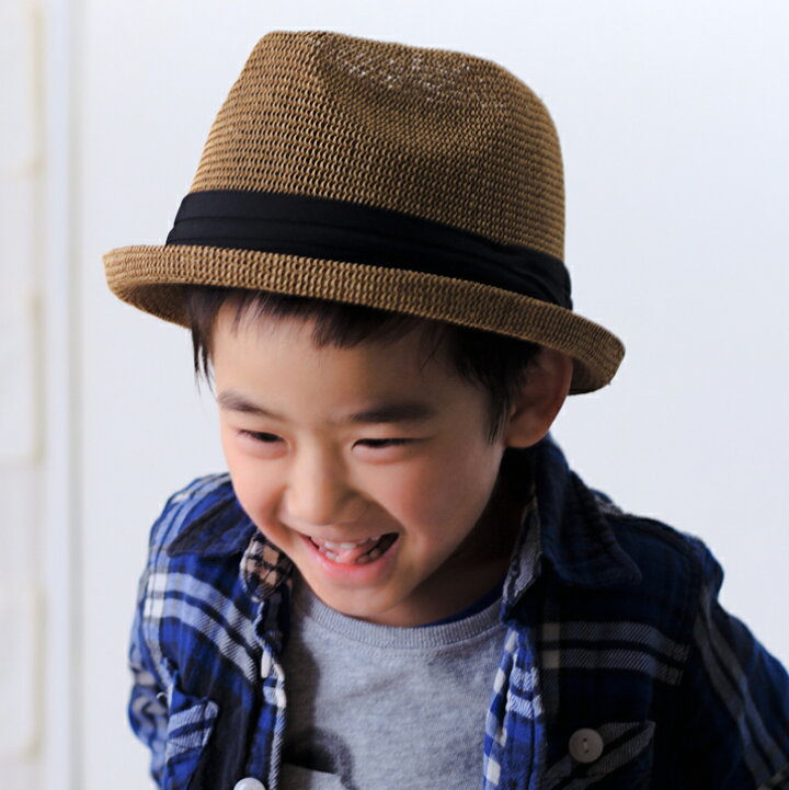 楽天市場 帽子 帽子 ハット 中折れ レディース 黒リボン シンプル麦わら帽子 帽子 ハット 中折れ レディースペーパーハット中折れハット 年齢は関係ない 大人なデザインでコーデを決めて キッズ 14 帽子店イチヨンプラス楽天市場店