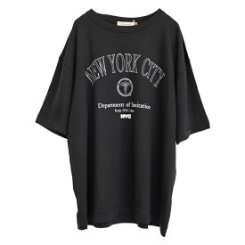 GOOD ROCK SPEED グッドロックスピード NYC ショートスリーブ Tシャツ [24NYC008W / 24NYC009W] レディース 半袖 カットソー プルオーバー オーバーサイズ ゆったり 吸水性 速乾性