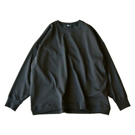 TRAVAIL MANUEL トラバイユマニュアル ハイツイスト天竺 L/S プルオーバー [232005] カットソー Tシャツ 長袖 ゆったり レディース 春夏 秋冬 オールシーズン