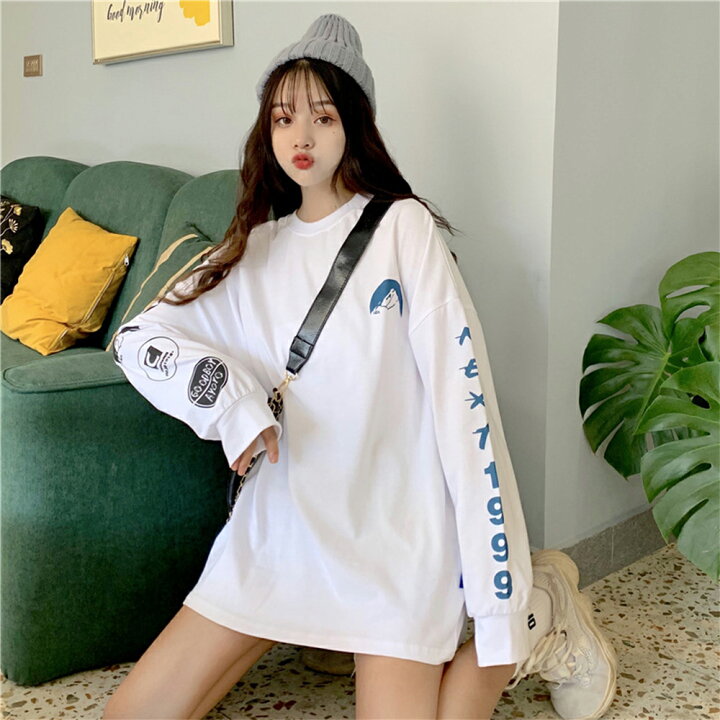Tシャツ レディース 長袖 原宿系 ゆめかわいい 服 奇抜 大人ダンス 派手 個性的 ダンス 衣装 コスチューム ヒップホップ 韓国 大きいサイズ Jj154 Gemma 通販 長袖服 Cantareiraproducoes Com Br