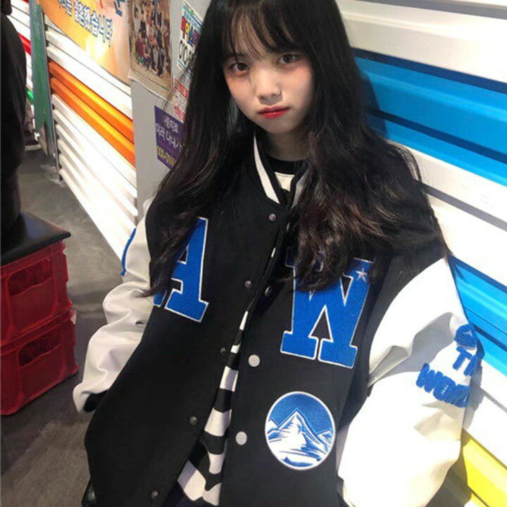限定品】 スタジャン スタジアムジャンパー レディース トップス ジャケット ブルゾン 野球服 おしゃれ スポーツ 配色 オシャレ アウター かわいい 体型カバー 着痩せ champagne-dissaux-brochot.com 限定品】 スタジャン スタジアムジャンパー レディース トップス ジャケット ブルゾン 野球服 おしゃれ スポーツ 配色 オシャレ アウター かわいい 体型カバー 着痩せ champagne-dissaux-brochot.com