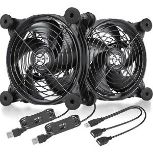 upHere 120mm USB��@ USB��p�t�@�� �~�j�����@ �É��^�C�v 3�i�K���� ������ ��� PC �Q�[���@�ȂǑΉ��yU1204-2�z