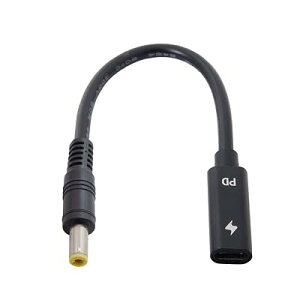 chenyang CY USB C - DC 20V 5.5x2.5mm PD 65W �[�d�P�[�u�� �S1�F