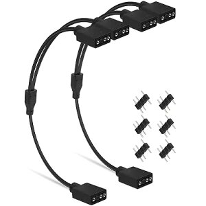 upHere ARGB�t�@���p�d���P�[�u�� �A�h���T�u��LED�p5V3�s��ARGB�w�b�_�[�R�l�N�^ RGB�t�@����LED�e�[�v���ݗp