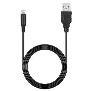 TriverseTech USB�[�d�P�[�u�� �݊� Nintendo New 3DS LL/3DS XL/3DS/New 2DS XL/2DS/DSi/DSi XL �ȂǑΉ� USB�d���R�[�h (��, 3) �S1�F