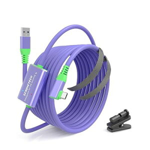 ZeroneTeck VR �����N�P�[�u�� 5m 5Gbps 45W�}���[�d Quest3S/3�EPico4�Ή� PCVR �S2�F �S1�T�C�Y