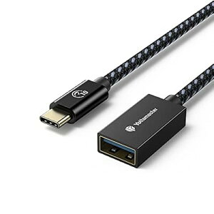 Yottamaster USB Type-C �ϊ��P�[�u���i1m�jOTG�P�[�u�� USB3.1 Gen2 �^�C�vC�I�X���^�C�vA���X �ϊ��A�_�v�^ 10Gbps�����f�[�^�]�� �^�C�vC �ϊ��R�l�N�^�[ �u���b�N[P-U100-CAF10] �S2�F �S1�T�C�Y