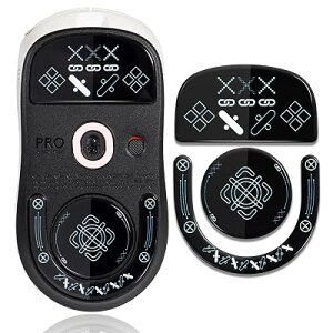 IMMOENUC �}�E�X�\�[�� G PRO X SUPERLIGHT 2 ���C�����X�}�E�X�p�K���X�}�b�g �}�E�X���ϋv �ᖀ�C (�z���C�g) �S2�F