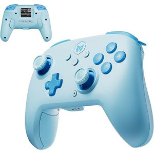 BIGBIG WON CHOCO Switch �R���g���[���[ Bluetooth����/�L���ڑ� �ő�128�X�e�b�v�̑�����L�^�\ �}�N�����[�v�@�\���� �w�ʃ{�^���t�� �^�[�{�@�\ 4�K�iHD�U�� NFC�@�\ 1000mAh��e�ʃo�b�e�� �S2�F