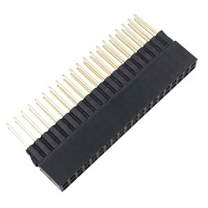 HELLOYEE 2x20 �s�� 0.1�Ԋu �X�[�p�[�n�C ���X �w�b�_ �R�l�N�^ �\�P�b�g for Raspberry Pi A+ Pi Model B+ Pi 2 Pi 3 Pi 4�i�p�b�N5�j
