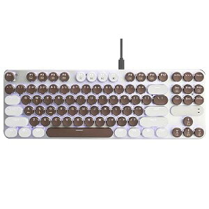 E���fe-yooso�Q�[�~���O�L�[�{�[�h�L��87�L�[�p���z��USB�R���p�N�g���J�j�J���L�[�{�[�h20mm�����ۃL�[�L���b�v�_�u���p�b�`���[�N�J���[10���LED�o�b�N���C�g�ċz���[�h�Փ˖h�~�h �S2�F
