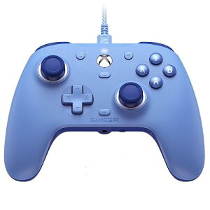 GameSir G7 SE Blue PC�Q�[�~���O�R���g���[���[�AXbox Series X/S, Xbox One�A�������C�Z���X�z�[���G�t�F�N�g�Q�[���p�b�h 3.5�~���~�^�[�P�[�u���W���b�N�t���A2�̃J�X�^�}�C�Y�w�ʃ{�^��, �S1�F