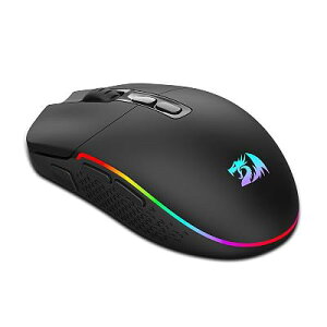 Redragon M719 �Q�[�~���O�}�E�X �L�� �É� �y�� 134g 8�v���O���}�u���{�^�� RGB�o�b�N���C�g 10000DPI �A�ˋ@�\�t�� �S1�F �S2�T�C�Y