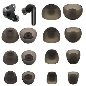 A-Pcas �C���[�s�[�X Soundcore Life P3 P2 P2i P2 Mini�p Liberty Neo 2�p Soundcore Liberty Air 2 Pro�p �V���R�����C���[�s�[�X �ZS/M/L�{��XS/S/M/L 7�T�C�Y7�y�A Fit in the Case �Չ��� �t�B�b�g�� ���������� S/M/L 7�y