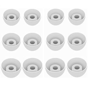 A-Pcas �C���[�s�[�X EarFun Air Pro 3�C���z���p �C���[�s�[�X Ear fun Free Pro 3 �C���z���p �C���[�`�b�v Ear fun Air S�C���z���p �C���[�s�[�X �V���R���� S/M/L 6�y�A �u���b�N 532 �S2�F