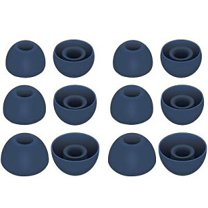 A-Pcas �C���[�s�[�X An-ker Sound-core P40i �C���z���p �C���[�`�b�v �V���R���� 6�y�A �u���b�N 713 �S3�F �S1�T�C�Y