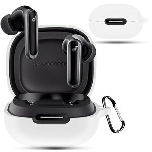 For anker soundcore p40i �P�[�X [ESEENN] �Ή� anker soundcore p40i �_�炩�����K�ȃV���R���f�ށi�J���r�i�t�� �j�����̖h�~ �����h�~ �L�Y�h�~ �ϏՌ� �����[�d�\ �h�� �h�o (�z���C�g) �S5�F