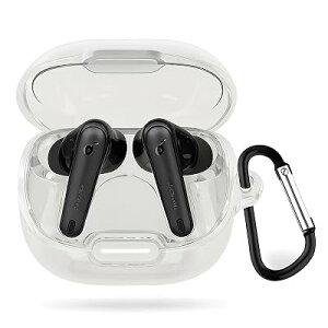 ANYOI �Ή� Anker Soundcore Liberty 5 �P�[�X ���ɔ� �t��V���R���f�� LED�� �ϏՌ� �h�� �h�o �y�ʃf�U�C�� ���C�����X�[�d�Ή� ���h�~ �����h�~ �V���v���X���� �J���r�i�t��(Ank �S5�F �S8�T�C�Y