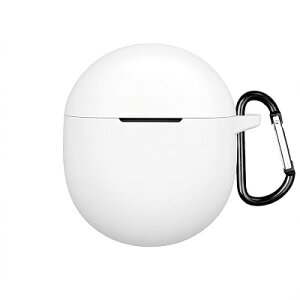 WADEFO �Ή� Google Pixel Buds 2A �P�[�X �t��V���R���f�� �y�� �L�Y�h�~ �X���� �ϏՌ� �h�o �����h�~ �_�炩�� LED�� ���C�����X�[�d�Ή� �J���r�i�t��(���b�h) �S4�F �S1�T�C�Y
