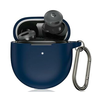ELYBYYLE for Google Pixel Buds Pro �P�[�X �\�j�[ ���C�����X �C���[�z�� Google Pixel Buds Pro�p�V���R���ی�P�[�X �L�Y�h�~ �ϏՌ� �h�� �h�o �����h�~ �����[�d�\ �ی�P�[�X �u�� �S3�F �S2�T�C�Y