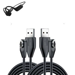 Shokz�p�[�d�P�[�u�� Aftershokz�p �V���b�N�X USB�[�d�R�[�h 1m Shokz OpenRun (��AfterShokz)/ Aftershokz Aeropex/Shokz OpenRun Pro/OpenComm Shokz/OpenRun Mini Shokz���`���C���z���ɑΉ� ��p�݌v �����ڑ����S�[ �S4�F