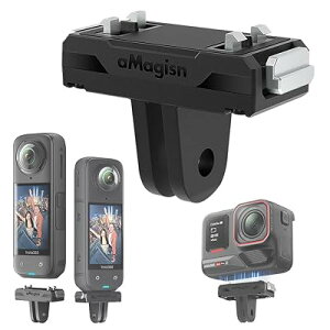 MAXOLA Insta360 X5/Ace pro 2/ Ace pro/Ace�Ή� �E���N�C�b�N�����[�X�}�E���g �A�_�v�^�[�x�[�X
