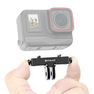 PULUZ�N�C�b�N�����[�X�u���P�b�g�A�_�v�^�[�́A�yInsta360 X5/X4 Air/Ace Pro/Ace Pro2�z�ɑΉ����Ă��܂��B�q��F���O���[�h�̃A���~�j�E���������ŁA�킸��18.5�O�����̌y�ʐ݌v�B1/4�C �S2�T�C�Y