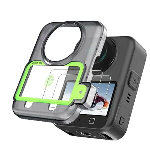 CYNOVA �Ή� DJI Osmo 360 �K���X�t�B���� (2���Z�b�g)