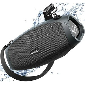 120W MAX 70W RMS �X�s�[�J�[ bluetooth �d�ቹ�AIPX6�h���h�o���C�����X �X�s�[�J�[ �剹�ʁAW-KING �|�[�^�u�����C�����X�A�E�g�h�A�X�s�[�J�[�A42���ԘA���Đ��A�ʘb�Ή��ŃA�E�g�h�A�ɂ��A�p��