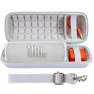 co2CREA �Ή� JBL Flip7/Flip6/Flip5/Flip4 Bluetooth�X�s�[�J�[��p���[�P�[�X �z���C�g�i�P�[�X�̂݁j