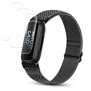 �y3���Z�b�g�z�Ή� Fitbit inspire3�ی�t�B���� �p Fitbit inspire 3�t�B���� �����ߗ� TPU�f�� �� �S�ʕی� �h�C�A �h�w�� �X�N���b�`�h�~ for �p inspire3 �t���ی�t�B����