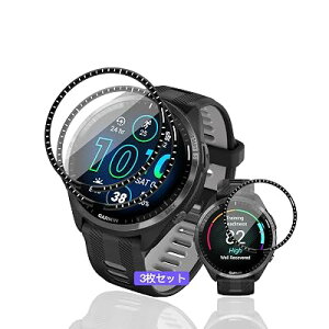 �p Garmin Forerunner 965 �t�B���� PET������ �Y�f�@�� 3D�Ȗ� �p �K�[�~�� Forerunner 965 �K���X�t�B����