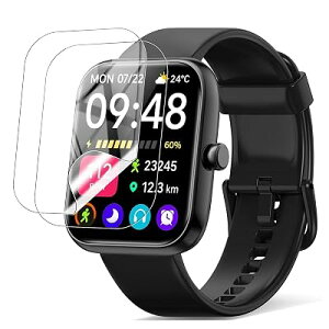 YCJDP �t���ی�t�B���� for SAIKATI IDW25 �X�}�[�g�E�H�b�` 1.83�C���`��ʃt�B���� ���������x(���˒ጸ) ������ɋ��� �w��h�~ �_�� TPU�� (2���Z�b�g)