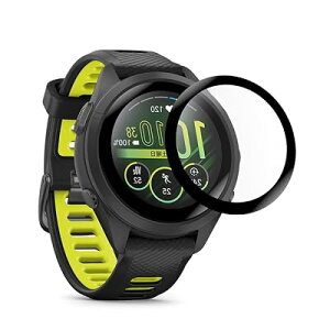 For �K�[�~�� (Garmin) Forerunner 265S �t�B���� 2���Z�b�g �K�[�~�� ���� 265S �t�B���� �S�ʕی� 3D���E���h�G�b�W���H PMMA�f�� 0.26mm �w��h�~ ���ߗ�99% ��U�h�~ �����z�� ���{���Ɏq�f�� Garmin Fo