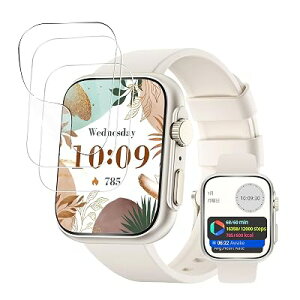 For LOVAME �X�}�[�g�E�H�b�` �t�B���� �ی�t�B���� ���������x 3D�ی� �C�菝�h�~ TPU�f�� ������ɋ��� �w��h�~ ��U�h�~ 1.91�C���` �t���ی�t�B�����y3������z