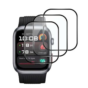 �y3���Z�b�g�zFor HUAWEI WATCH D2 �t�B���� �ی�t�B���� �yMoahsiuny�zPMMA+PC���f�� ���d�x 3D �����ߗ� �h�w�� �ϏՌ� ��ʑN�₩ �\��t���ȒP