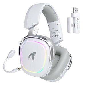 ATTACK SHARK G800�Q�[�~���O�w�b�h�z���A�A���~�t���[���A ���y�ʁARGB�A�v���d�l�A7.1ch �T���E���h�A�����ԃo�b�e���[�AAI