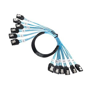 CableCC����6 SATA 7�s������6 SATA 7�s���^�[�Q�b�gSSD�n�[�h�f�B�X�N6Gbps�f�[�^�T�[�oRAID�P�[�u��