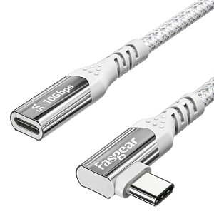 Fasgear USB C �����P�[�u�� l���^ 1M 10Gbps USB 3.2 Type C �I�X-���X�R�[�h (�O���[)