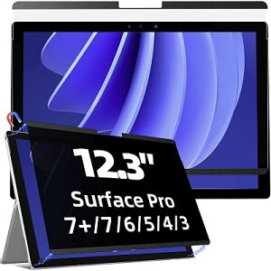 Surface Laptop Pro 7+ / 7 / 6 / 5 / 4 / 3 12.3�C���` �p �`�����h�~�t�B���^�[ �v���C�o�V�[�t�B���^�[ �̂������h�~ �t�B���� ���˖h�~ �u���[���C�g�J�b�g ���h�~ Mamol