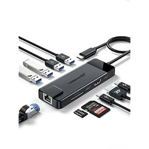 LAN HDMI �g?�b�L���N?�X�e�[�V���� ���@�\ USB Type-c �n�t? 10-in-1 LAN/4K@30Hz HDMI