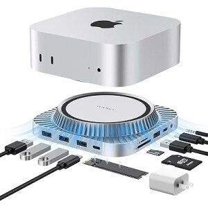 Docking Station iVANKY 13 �C�� 1 Mac mini M6/M5 Pro/M4 �h�b�L���O�X�e�[�V�����A