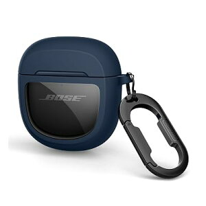SURITCH �P�[�X �Ή� Bose QuietComfort Earbuds II 2022/QuietComfort Ultra Earbuds 2023/Ultra Earbuds (��2����) 2025,�S�g�h�kTPU�ی�P�[�X �������S�E�B���h�E�t�����J���r�i�L�[�z���_�[�t��, �_�[�N�u���[