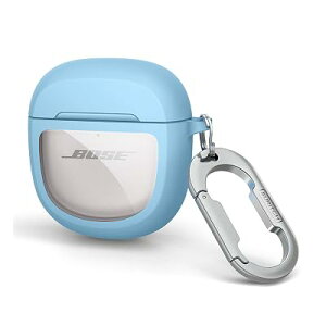 SURITCH �P�[�X �Ή� Bose QuietComfort Earbuds II 2022/QuietComfort Ultra Earbuds 2023/Ultra Earbuds (��2����) 2025,�S�g�h�kTPU�ی�P�[�X �������S�E�B���h�E�t�����J���r�i�L�[�z���_�[�t��, ��