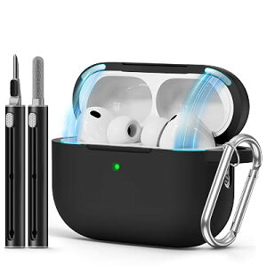 Inesore for AirPods Pro3 �P�[�X �V���R�� �}�O�l�b�g�W���b�N (2025) -�u���b�N