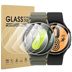 Suoman�y4������zfor Samsung Galaxy Watch 7/6/5/4 44mm �K���X �t�B���� 9H���d�x�ی� �\�蒼���ی�t�B���� �C�A�h�~ ��U�h�~ ���� �ώw�� �M�����N�V�[�E�H�b�` 7/6/5/4 44mm �t�B����