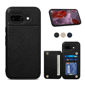 Shlybaay Pixel 9a �p �w�� �蒠�^�P�[�X �J�[�h���[ �X�}�z�P�[�X �u���b�N
