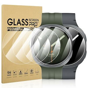Suoman for Samsung Galaxy Watch 9/8 44mm�ی�t�B����(4���j�M�����N�V�[�E�H�b�`9/8 44mm�K���X�t�B���� �C��h�~�A�ω����A�h�w���HD���d�x�����׃K���X�t�B����