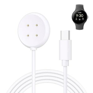 Google Pixel Watch 3/Pixel Watch 2�Ή� Type-c�[�d�P�[�u�� 50cm ���C�z�� �}���[�d�i�K�p�ł��Ȃ� Google pixel watch 1�j